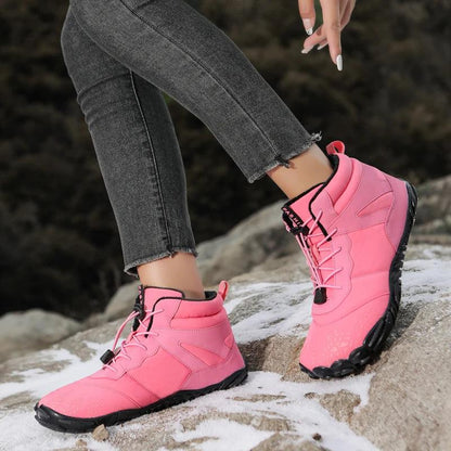 Chaussure orthopédique femme moderne d'hiver à Bout Large Confort Orthopédique