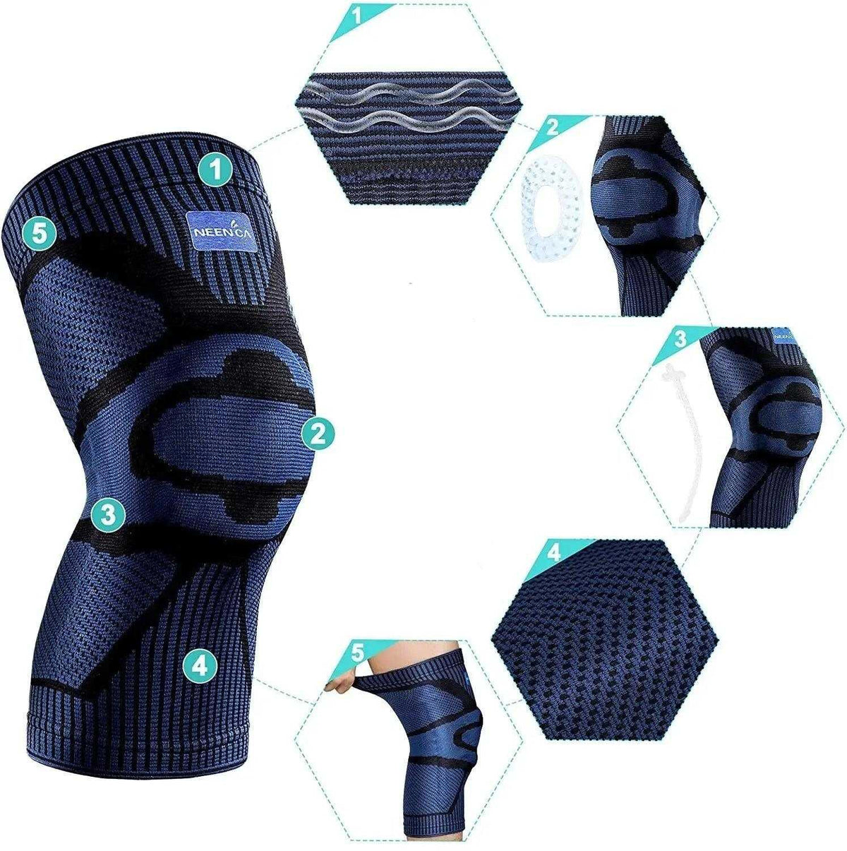 Genouillère médicale - Confort Orthopédique
