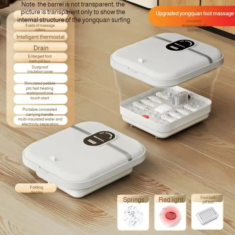 Bain de pied - Bassin pliable électrique avec massage et chauffage – vue produit 12