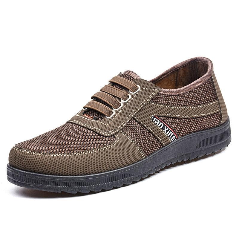 Chaussures en tissu respirant pour hommes - Purn Confort Orthopédique