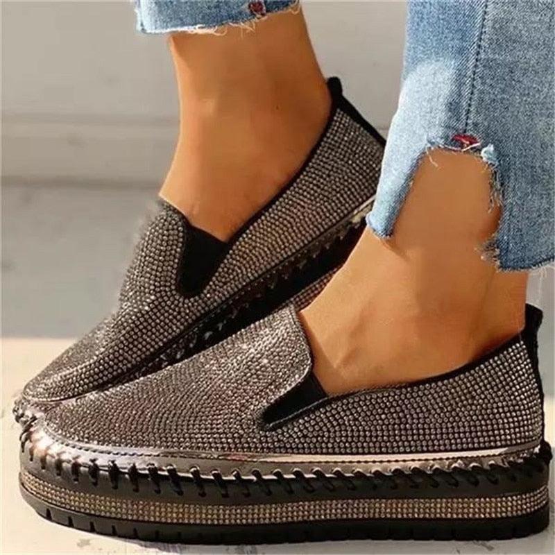 Chaussures orthopédiques vulcanisées à plateforme pour femmes - Zaho Confort Orthopédique