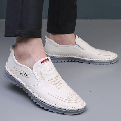 Chaussures en cuir faites à la main pour hommes - Geld Confort Orthopédique