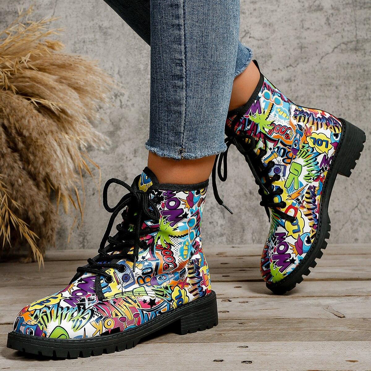Bottes Femme Street art Parck Confort Orthopédique