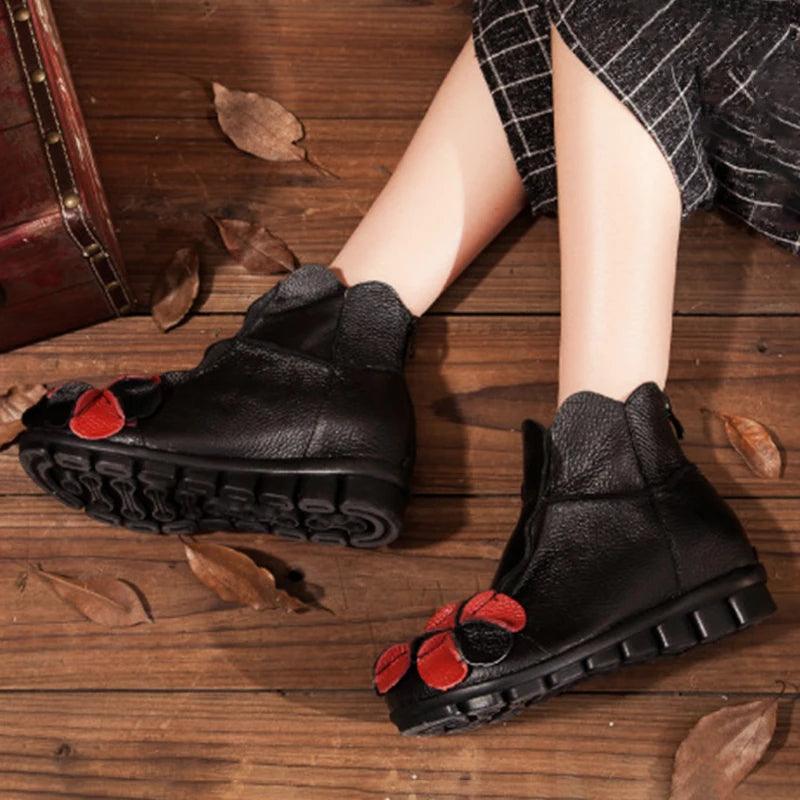 Chaussure orthopédique moderne Fermeture Éclair pour Femmes Confort Orthopédique