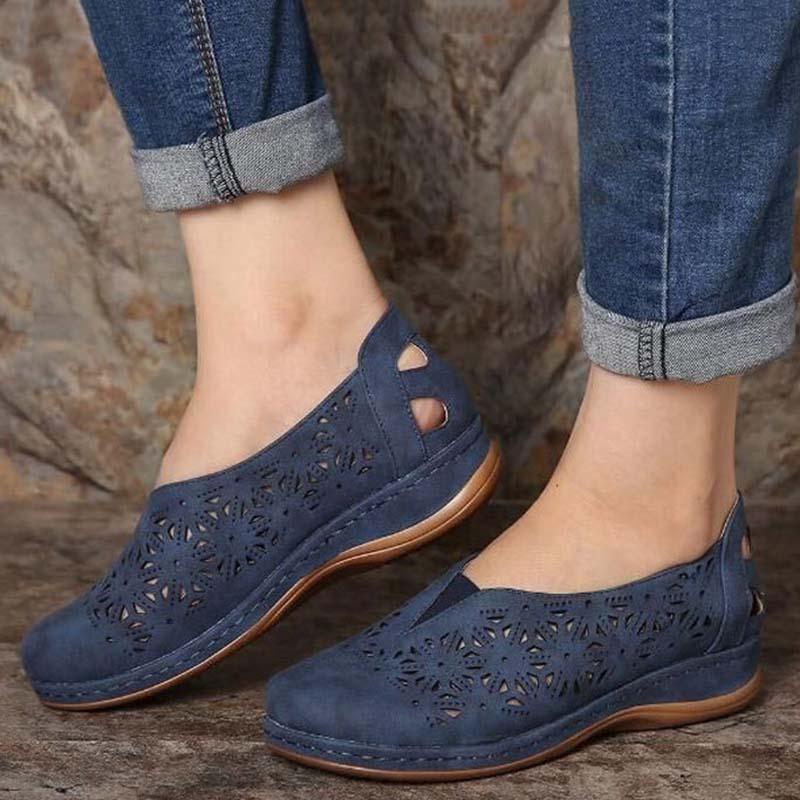 Sandales été à enfiler pour femmes - Syramica Confort Orthopédique