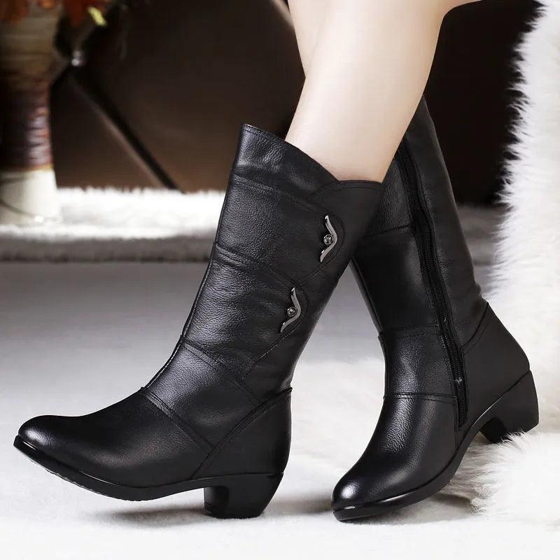 Bottes femmes mi-longues Jugo Confort Orthopédique