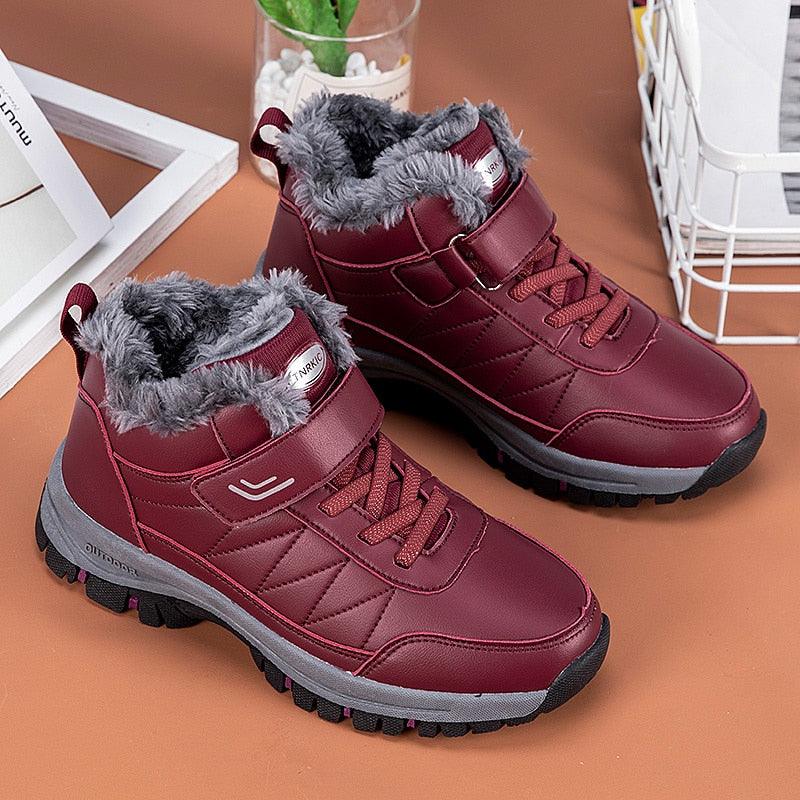 Chaussures de neige imperméables pour hommes et femmes - Radium Confort Orthopédique