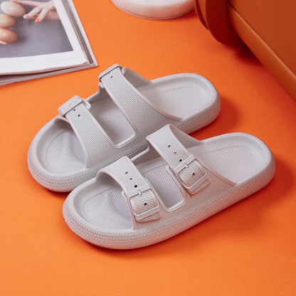 Sandales de plage, antidérapantes pour femmes - Pillow Confort Orthopédique