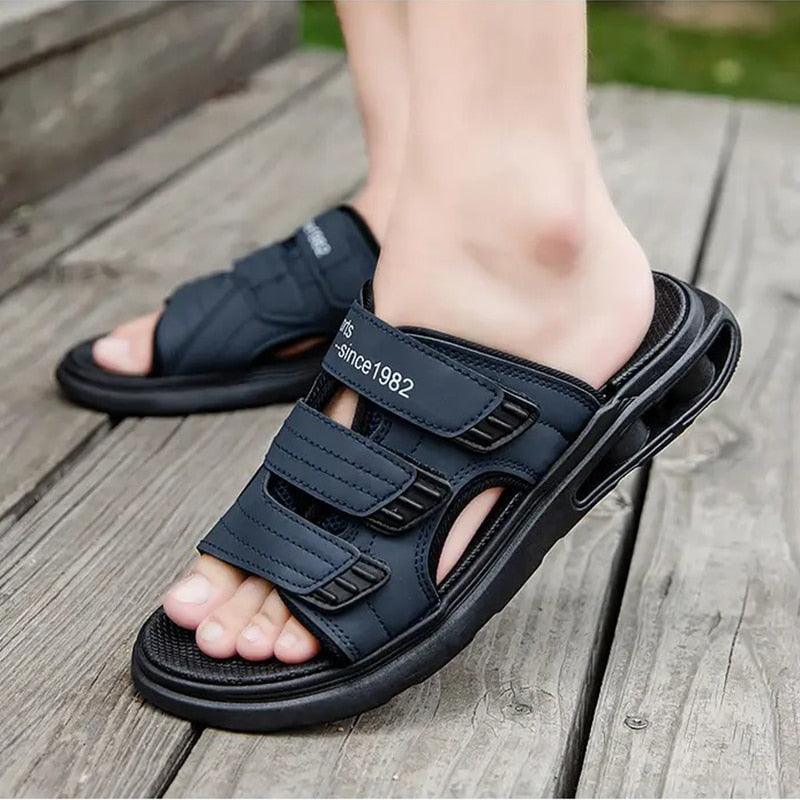 Sandales d'intérieur souples pour hommes - VIKO Confort Orthopédique