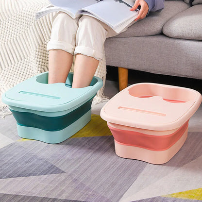 Bain de pied - Bassin pliable pour un massage relaxant et soulagement des – vue produit 2