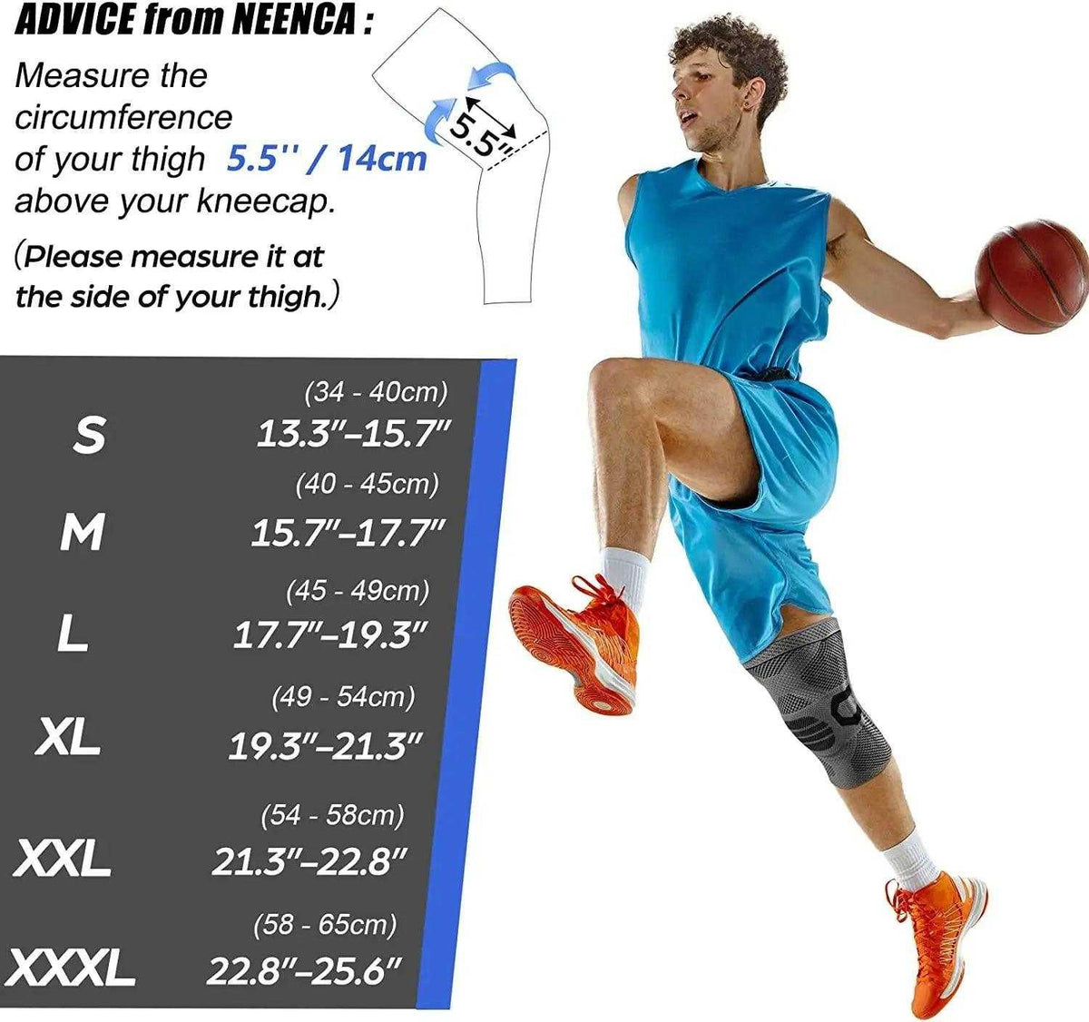 Genouillère sport - Confort Orthopédique