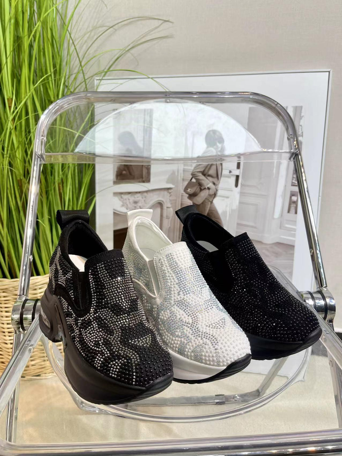 Chaussures orthopédiques à plate-forme pour femmes - Syniora Confort Orthopédique