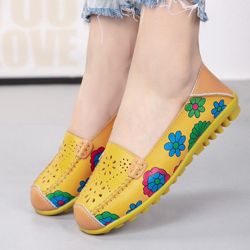 Chaussures orthopédiques en cuir fendu sans lacet pour Femmes - Orazia Confort Orthopédique