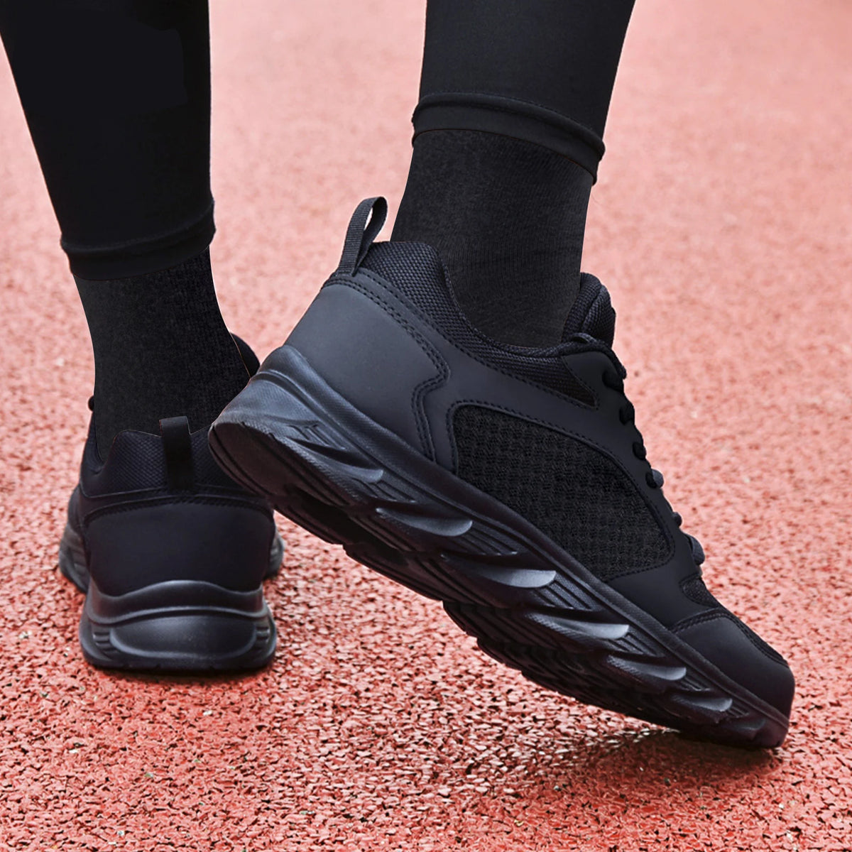 Chaussette chaussure de sécurité - Coton respirant pour confort optimal - 5 Paires Bleu / XL(Taille 41-44)