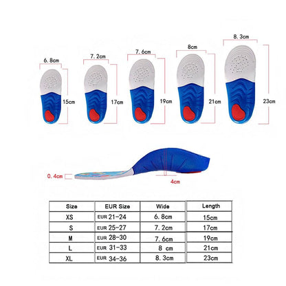 Semelles orthopédiques pour enfants - Protec Confort Orthopédique