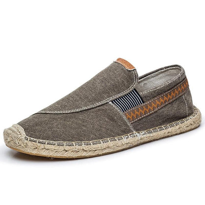 Chaussures plates en chanvre pour hommes - Tivo Confort Orthopédique