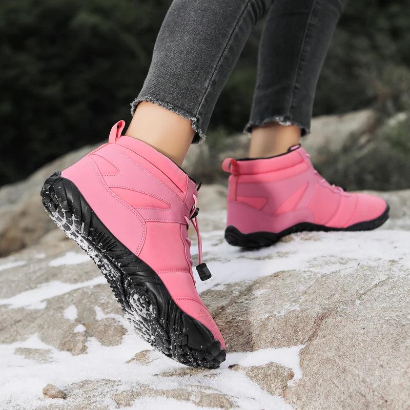 Chaussure orthopédique femme moderne d'hiver à Bout Large Confort Orthopédique