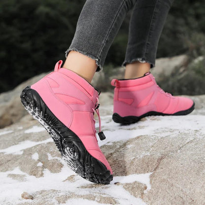 Chaussure orthopédique femme moderne d'hiver à Bout Large Confort Orthopédique