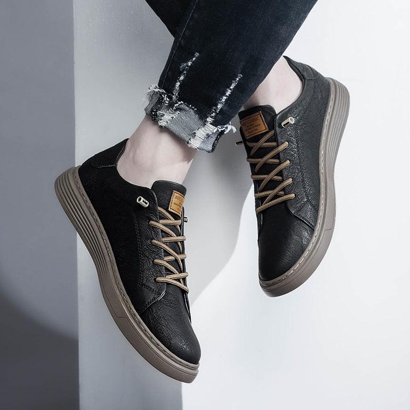 Chaussures de jogging en plein air pour hommes - Sprinty Confort Orthopédique
