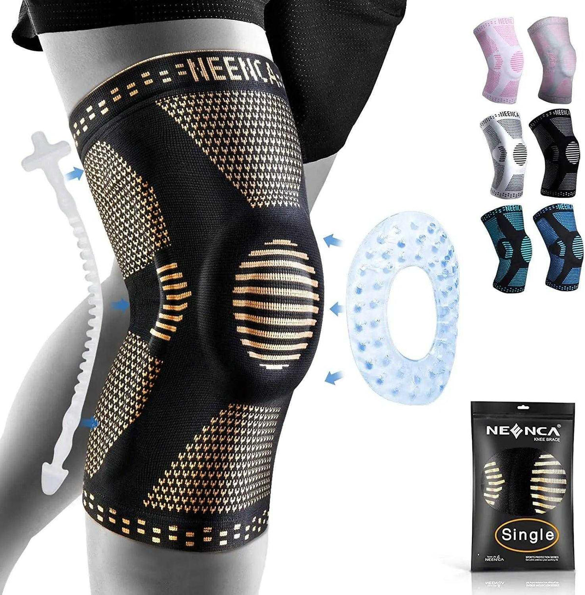 Genouillère pour arthrose genoux - Confort Orthopédique
