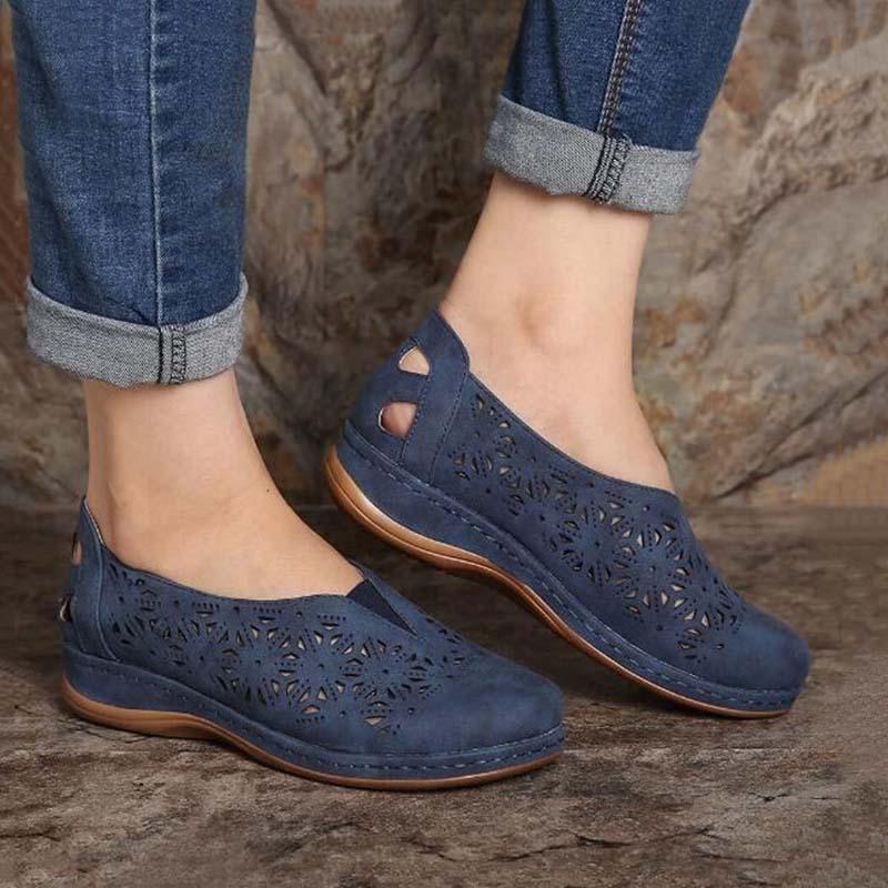 Sandales été à enfiler pour femmes - Syramica Confort Orthopédique