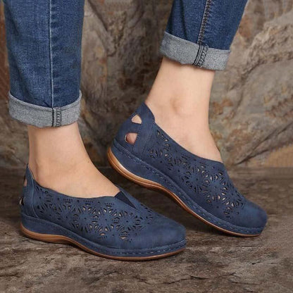 Sandales été à enfiler pour femmes - Syramica Confort Orthopédique