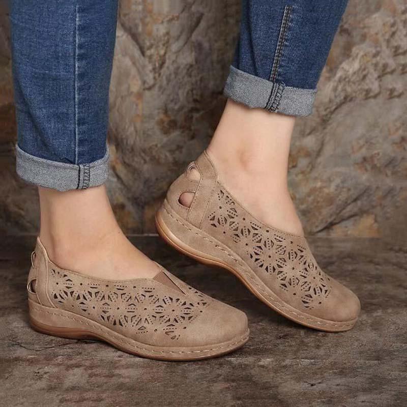 Sandales été à enfiler pour femmes - Syramica Confort Orthopédique