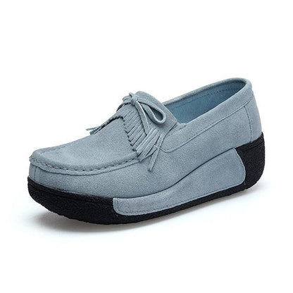 Chaussures orthopédiques à plate-forme de couture pour femmes - Coussy Confort Orthopédique