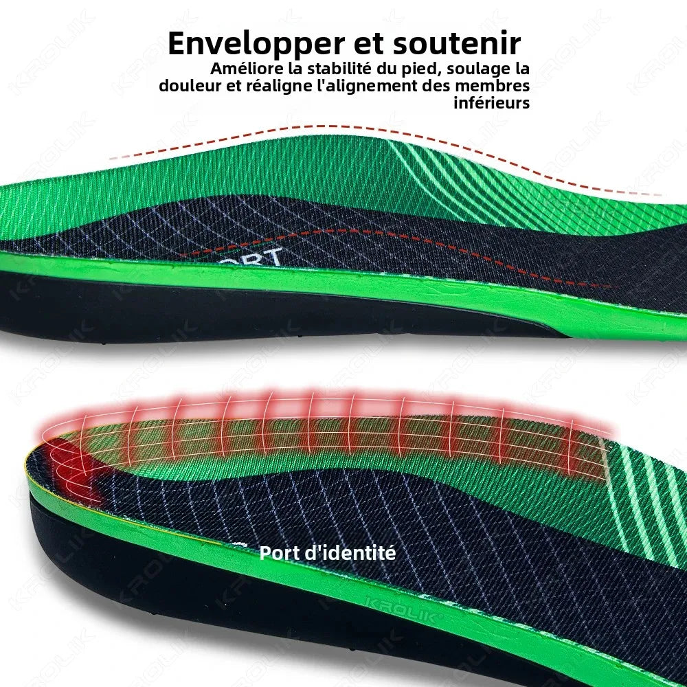 Collection Mode - Semelles orthopédiques confortables avec absorption des – vue produit 5