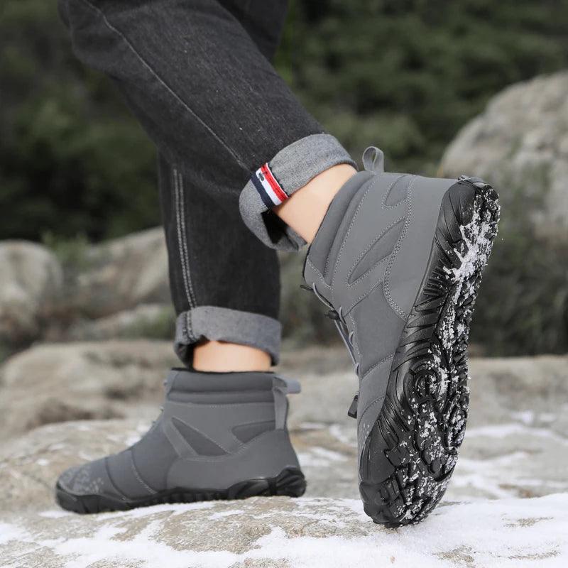 Chaussure orthopédique femme moderne d'hiver à Bout Large Confort Orthopédique