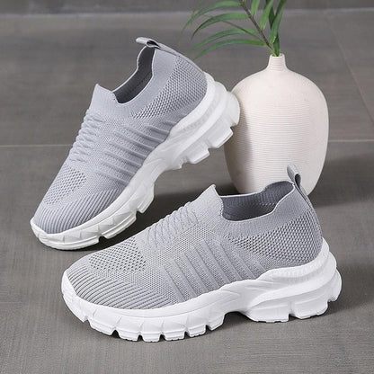 Chaussures orthopédiques tricotées en maille pour femmes - Swerty Confort Orthopédique