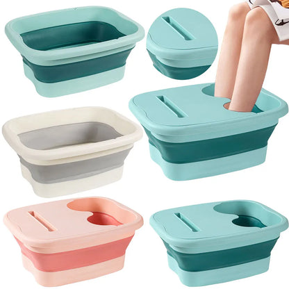 Bain de pied - Bassin pliable pour un massage relaxant et soulagement des – vue produit 1