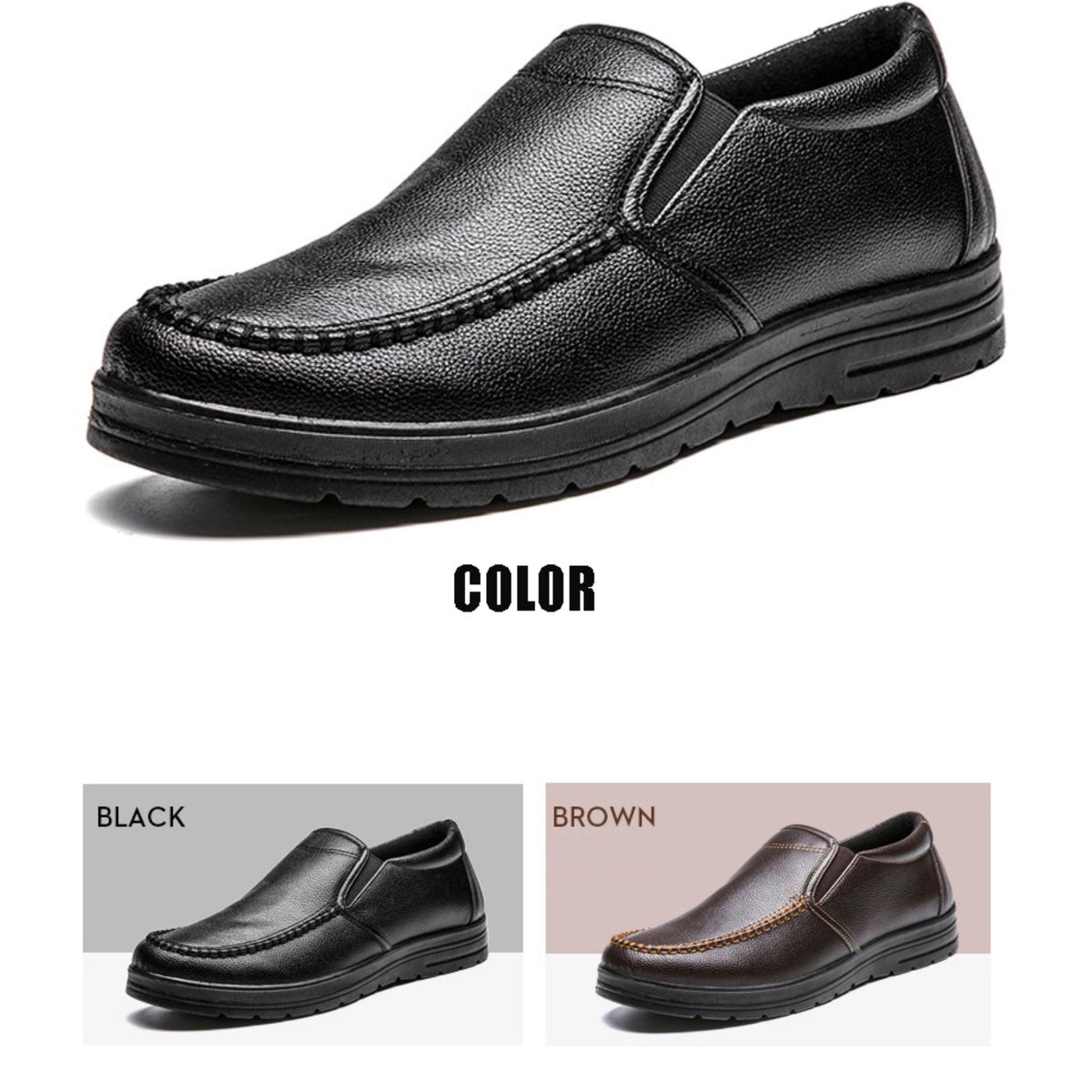Chaussures de marche en plein air pour hommes - Panto Confort Orthopédique