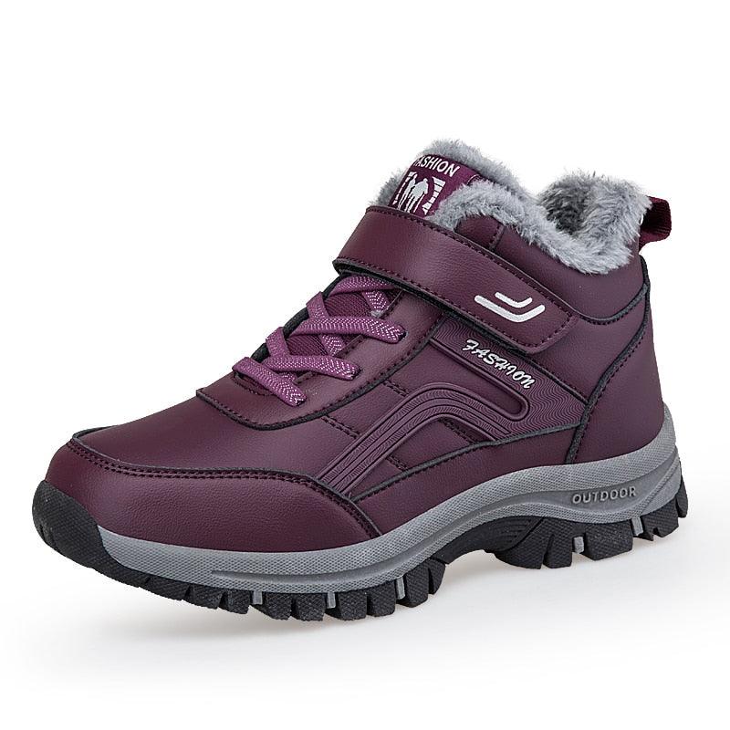 Chaussures de neige imperméables pour hommes et femmes - Radium Confort Orthopédique
