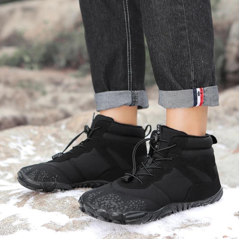 Chaussure orthopédique femme moderne d'hiver à Bout Large Confort Orthopédique