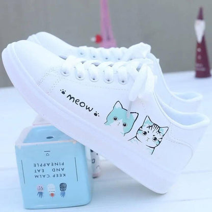 Chaussures Orthopédiques imprimées à lacets pour femmes Loky Confort Orthopédique