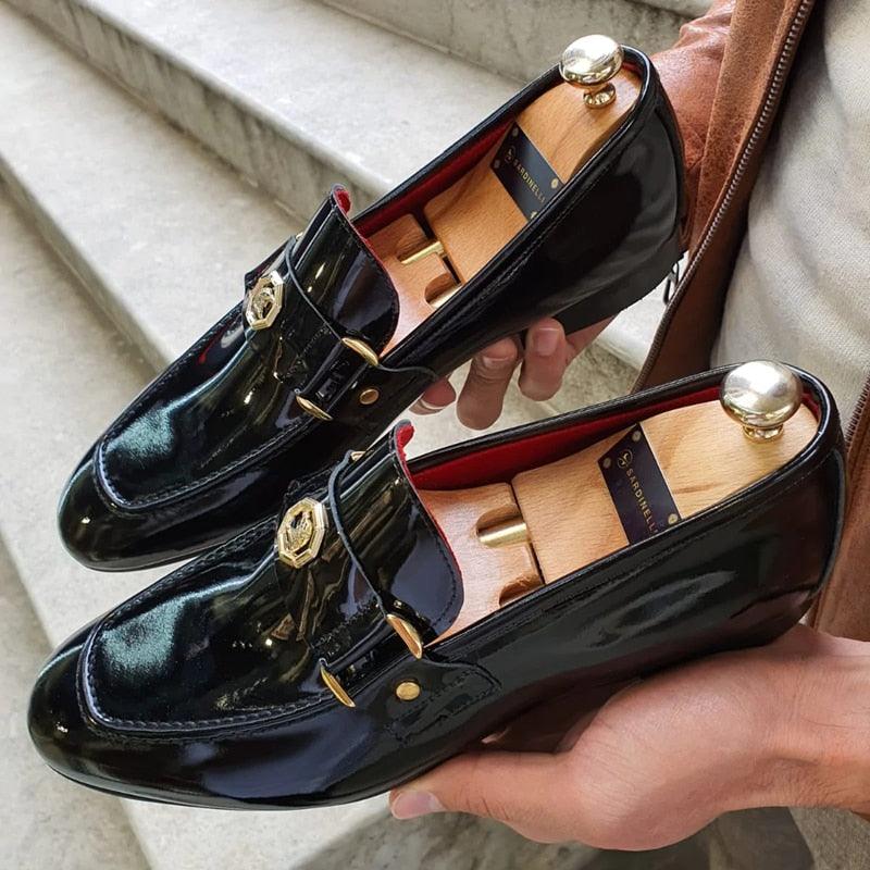 Chaussures de bureau et de carrière à enfiler pour hommes - Kio Confort Orthopédique