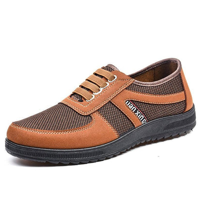 Chaussures en tissu respirant pour hommes - Purn Confort Orthopédique