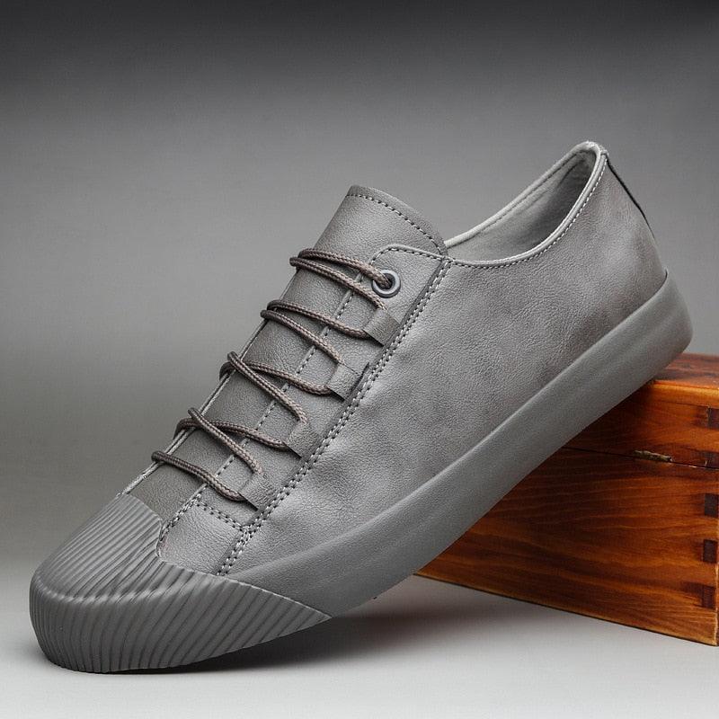 Chaussures basses en cuir pour hommes - Vonys Confort Orthopédique