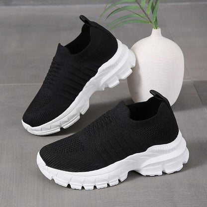 Chaussures orthopédiques tricotées en maille pour femmes - Swerty Confort Orthopédique