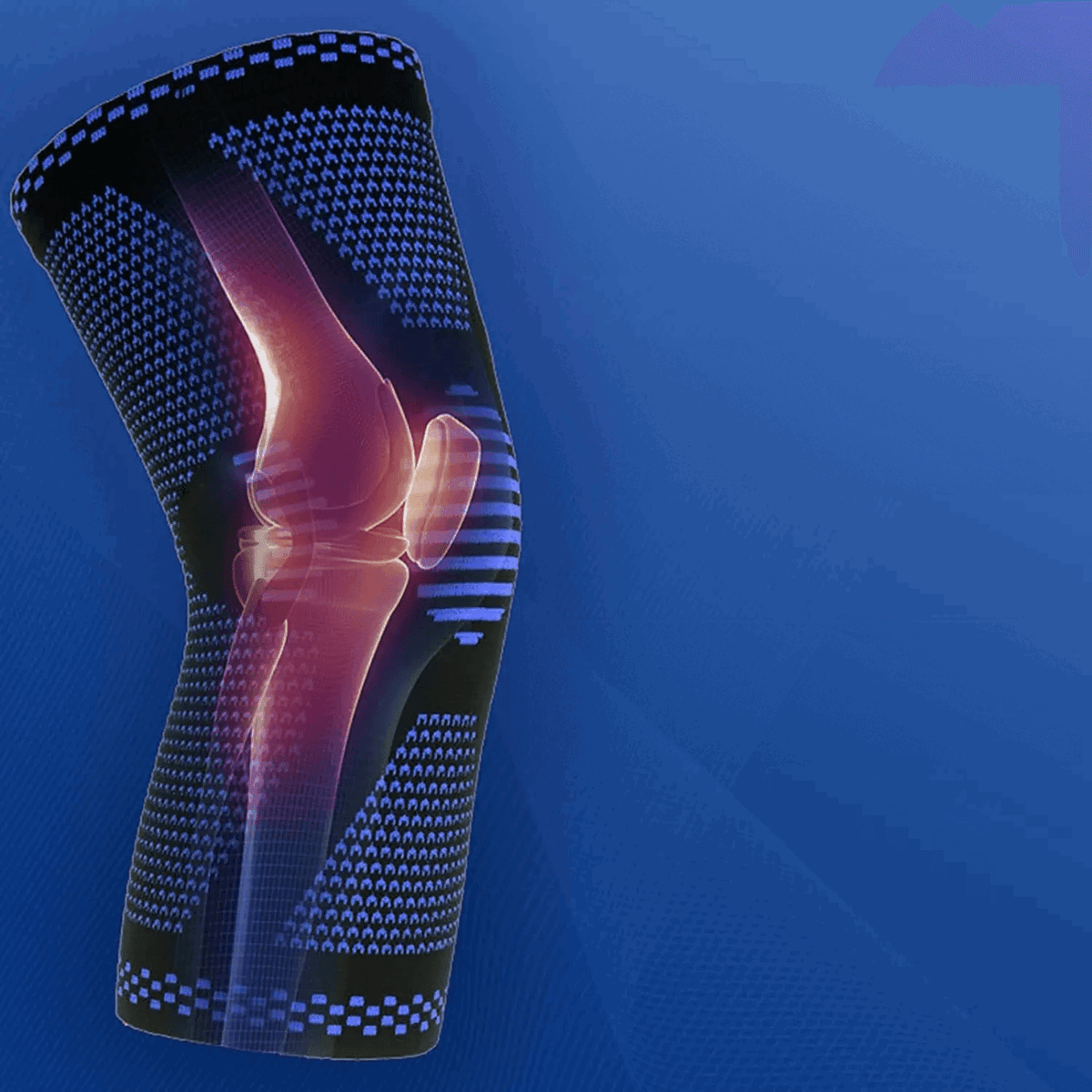 Genouillère menisque à renforts - Confort Orthopédique