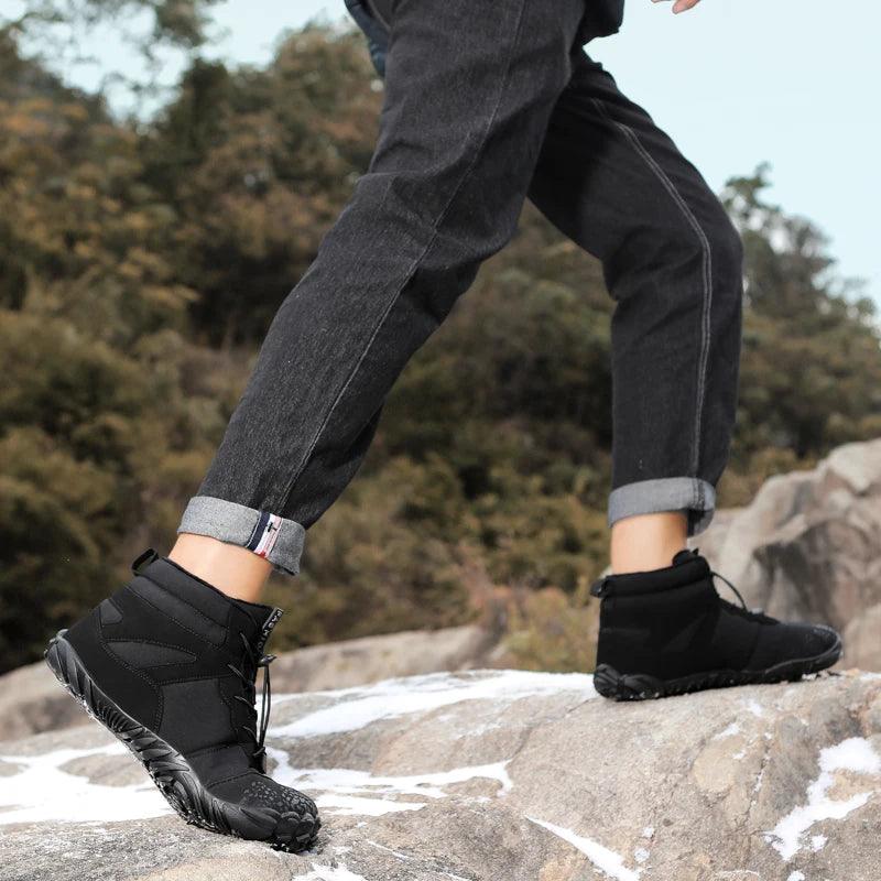 Chaussure orthopédique femme moderne d'hiver à Bout Large Confort Orthopédique