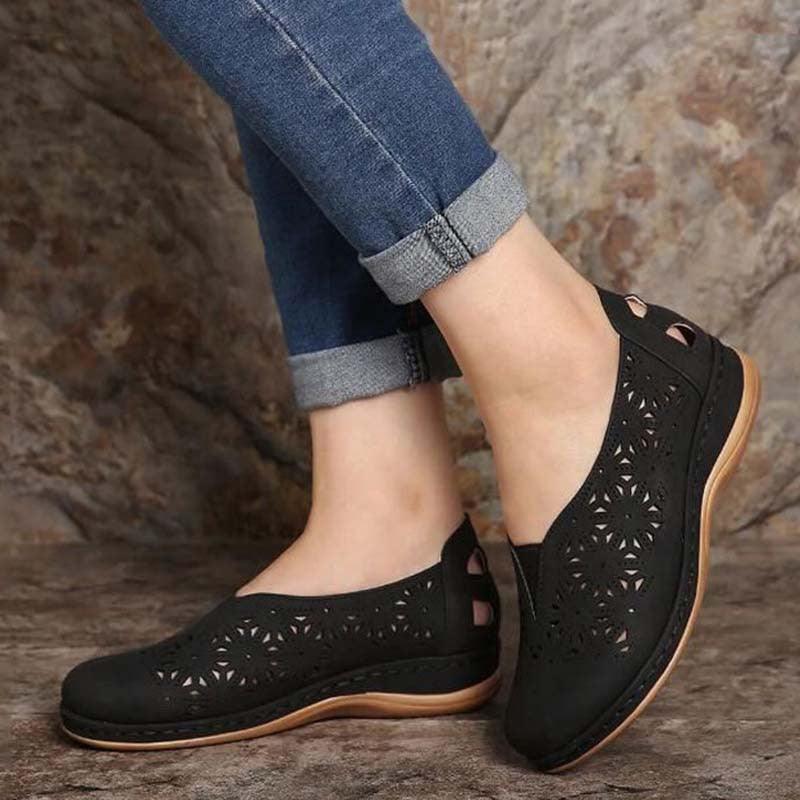 Sandales été à enfiler pour femmes - Syramica Confort Orthopédique