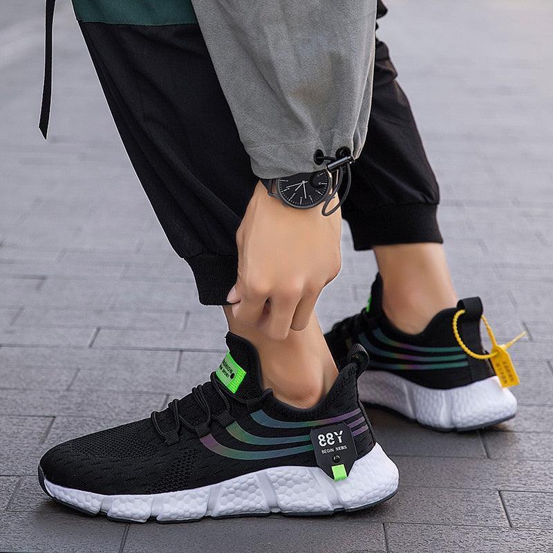 Chaussures de Marque en Maille Pour Hommes - Boosty Confort Orthopédique