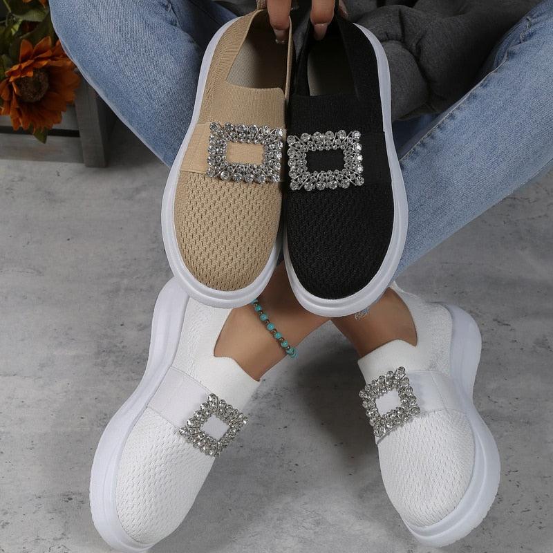Chaussures orthopédiques de tennis à plateforme pour femmes - Taly Confort Orthopédique