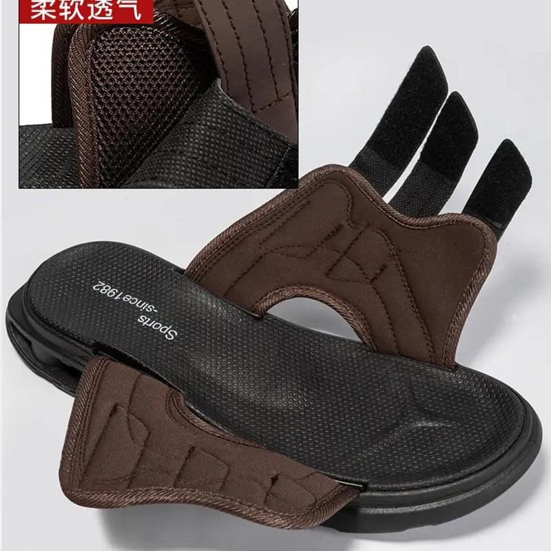 Sandales d'intérieur souples pour hommes - VIKO Confort Orthopédique