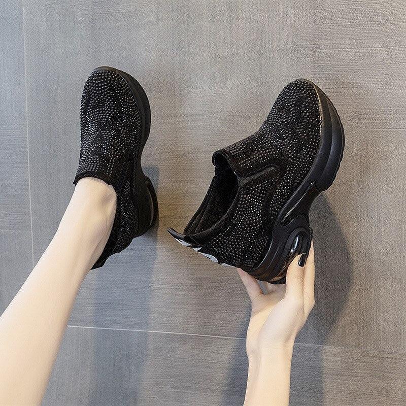 Chaussures orthopédiques à plate-forme pour femmes - Syniora Confort Orthopédique