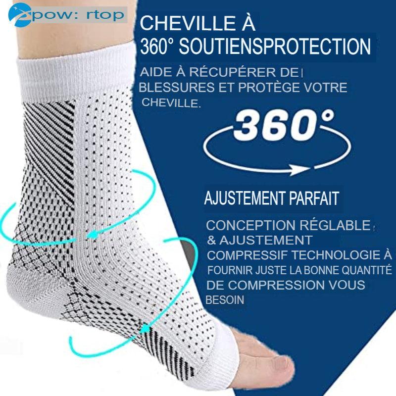 Chaussettes anti douleur, chaussettes de Compression apaisantes pour la douleur Confort Orthopédique