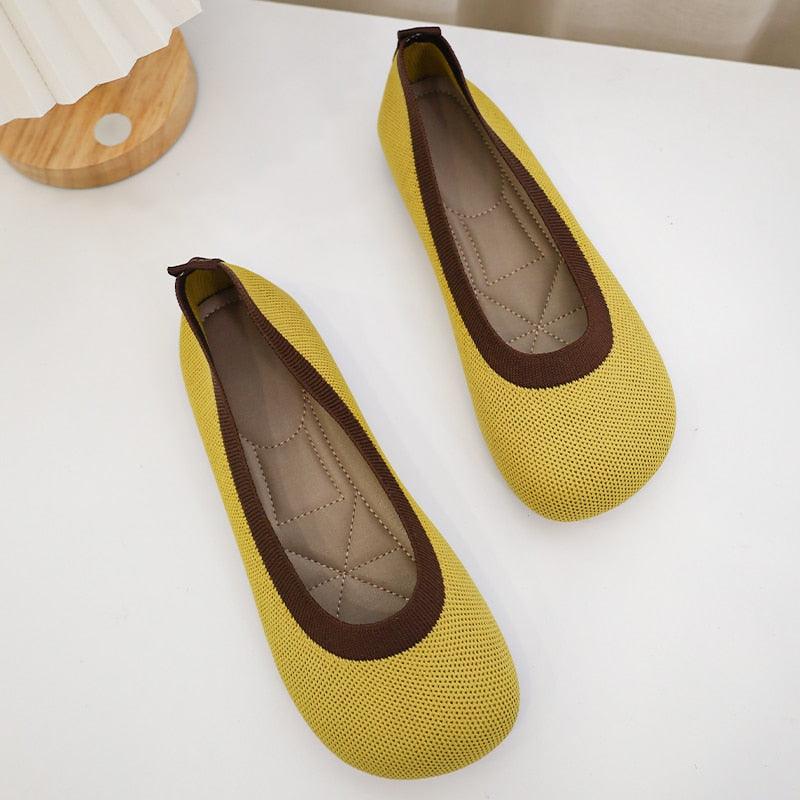 Chaussures orthopédiques décontractées rayées pour Femmes - Syvi Confort Orthopédique
