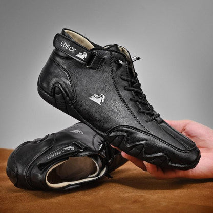 Chaussures montantes décontractées pour hommes - Baydor Confort Orthopédique